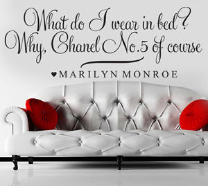 COCO-CHANEL-NO5-MARILYN-MONROE-FAMOUS-QUOTE-WALL-ART-STICKER-DECAL