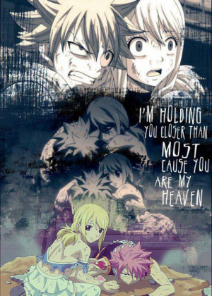 FAIRY TAIL Lucy Heartfillia Natsu Dragneel quotes