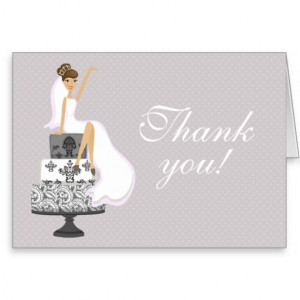 Wedding Shower Thank You Cards