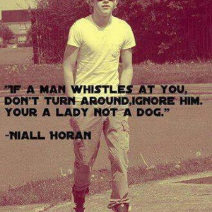 Niall gets it right on the dot.