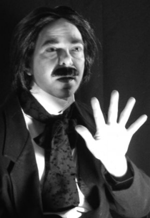 Rick Heuthe as Edgar Allan Poe