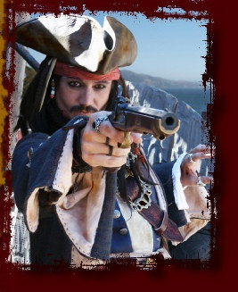 Captain Jack the Pirate for Hire, Jack Sparrow look alike