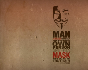 Text Quotes Guy Fawkes V For Vendetta Black Background Wallpaper
