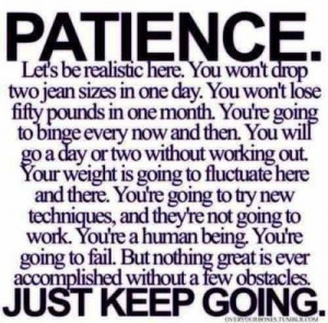 Just Keep Going!