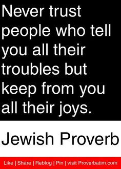 Jewish Proverbs