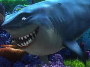 Bruce, a great white shark