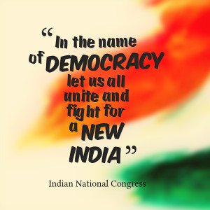 Quotes Picture: in the name of democracy let us all unite and fight ...
