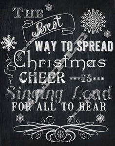 ... Style Christmas Cheer Buddy The Elf Quote Subway Holiday Art Printable