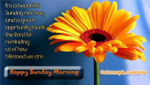 Happy Sunday Morning Quotes and Sayings with Images