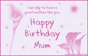 Mother Birthday Card