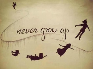 never grow up! #peterpan