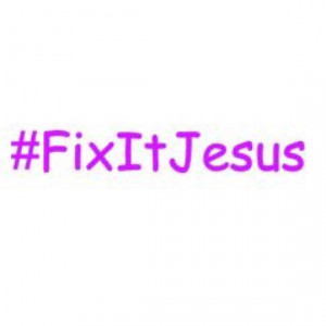 Fix It Jesus Vinyl Decal, Southern Sayings Quotes Bumper Sticker ...