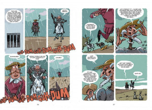 More Gorgeous Preview Pages from Rob Davis' Don Quixote