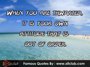 You Are Currently Browsing 15 Most Famous Attitude Quotes