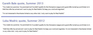 The latest to come out of Marca are quotes that Bale has supposedly ...