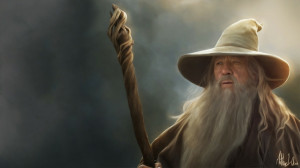 gandalf the lord of the rings wizards artwork staff gandalf the grey ...