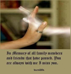 In memory of all family members and friends