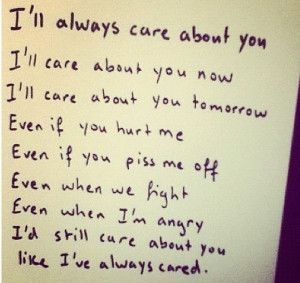 ll always care