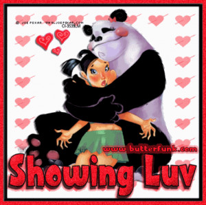 Showing Love Panda Love Tag Code: