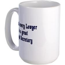 Legal Secretary Large Mug for