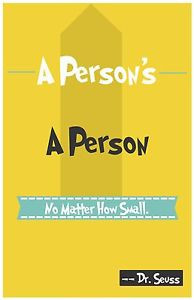Dr-Seuss-Wall-Art-A-Person-Print-Home-Decor-Quote-Poster-8x10-Rare-Hot ...
