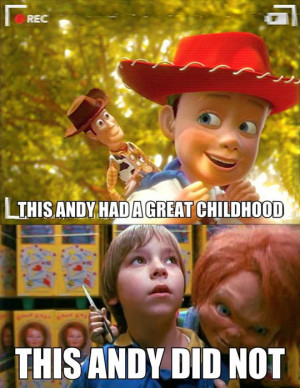 Andy and his childhood…