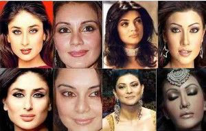 Before And After Plastic Surgery Pictures Of Bollywood Celebrities jpg