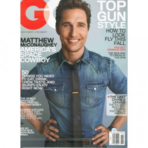 GQ November 2014 Matthew McConaughey