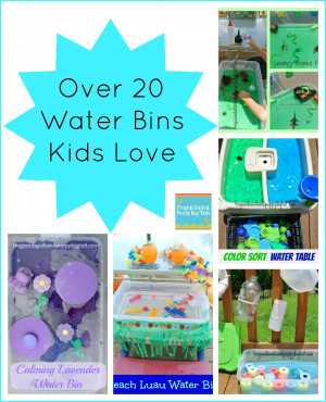 Water Play Ideas For Toddlers