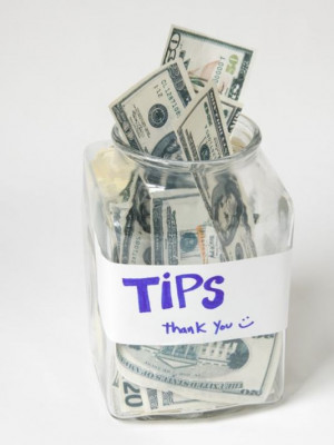 Tip jars can present a quandary. (Photo: Photo: Getty Images/Creatas ...