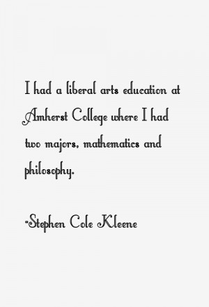 Stephen Cole Kleene Quotes & Sayings