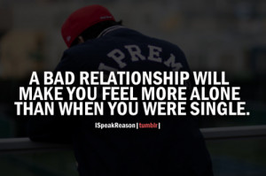 alone #bad relationship #single