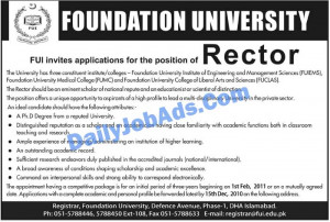 Foundation University...