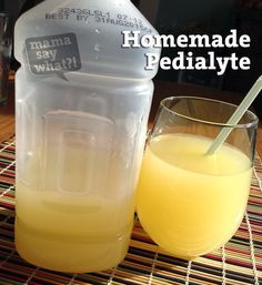 Homemade Pedialyte--a great hangover cure and the taste of store ...
