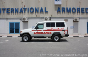 Armored Toyota Land Cruiser 78 Ambulance