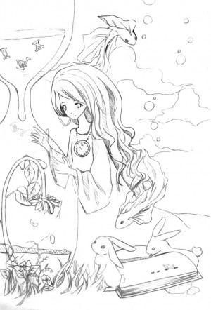 Irreversible Time Lineart by carrot-milk