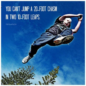 Take the leap
