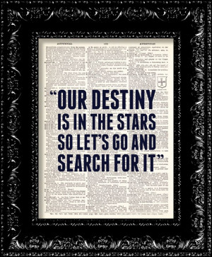 Doctor Who Our Destiny Is In The Stars Quote by TheRekindledPage, $8 ...