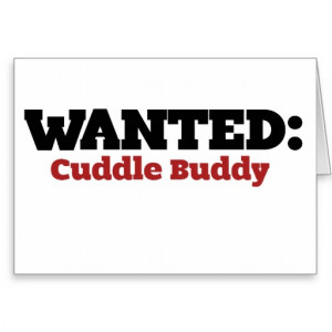 Blank Cuddle Buddy Application Cuddle buddy wanted greeting