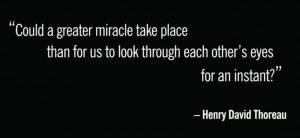 Thoreau empathy quote