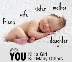 Save girl child,Awareness Quotes - Inspirational Quotes, Pictures ...