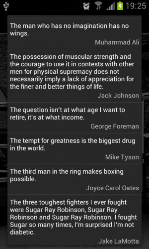 Boxing Quotes - screenshot