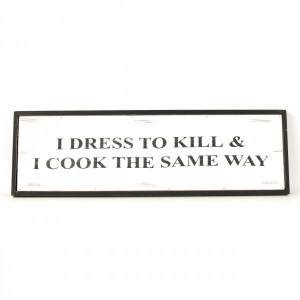 Quote Dress to Kill