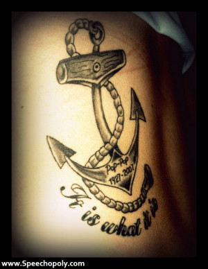 Anchor Tattoo Quotes