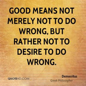 Democritus Inspirational Quotes