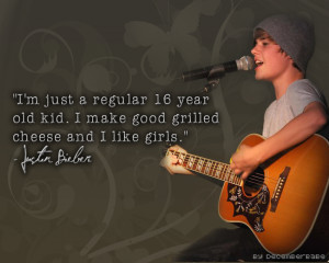 Justin Bieber Quote by decemberbabe