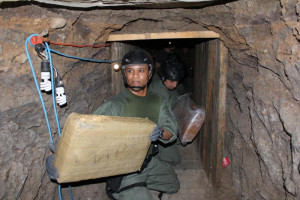 Drug tunnels, like this one discovered in Otay Mesa, are frequently ...