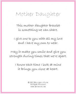 Mother and Daughter Bond Quotes