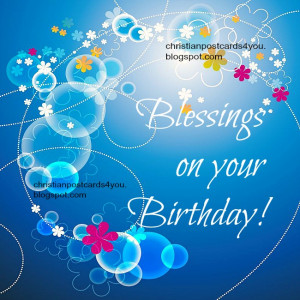 Blessings on your Birthday!