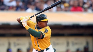 Yoenis Cespedes of Oakland A's 2nd yr player